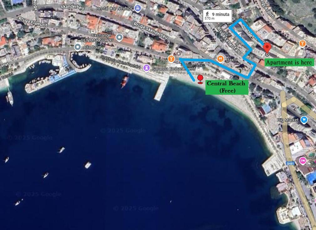 Your Comfy Apartment Saranda Extérieur photo
